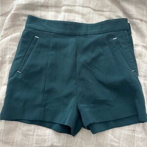 H&M High Waisted Women's Teal Green Shorts size 26